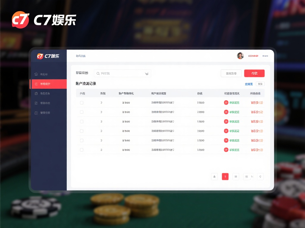 在c7娱乐这样的平台上，账户流水记录是用户资金变动