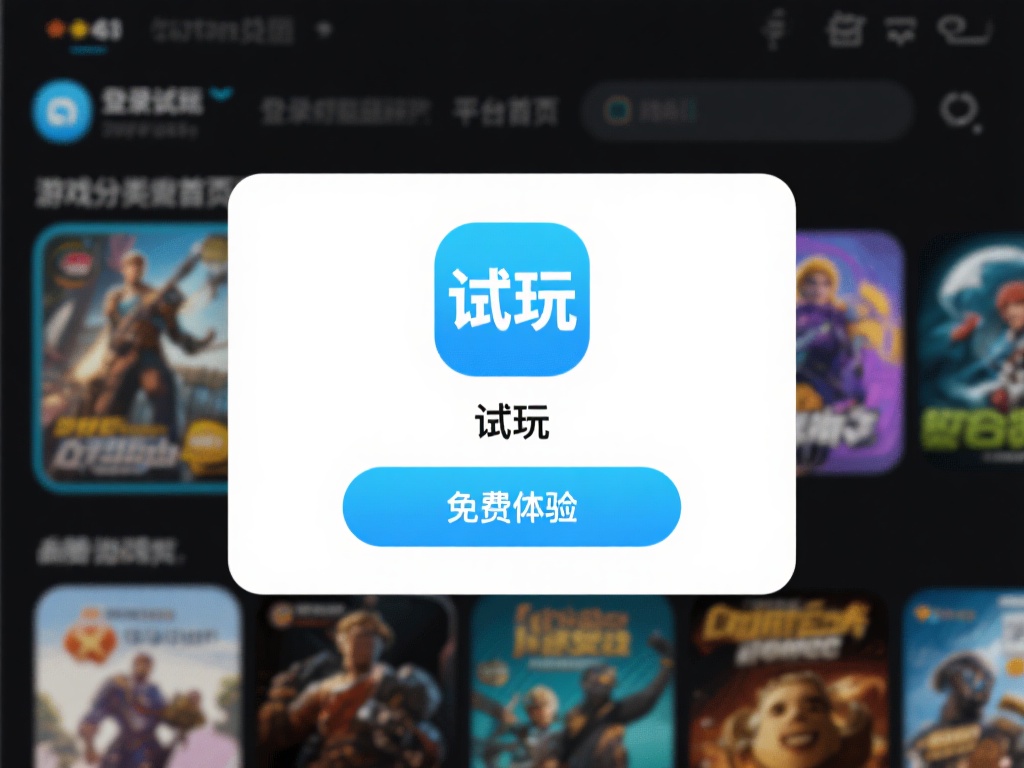寻找试玩入口：登录后，在平台首页或游戏分类页面，找